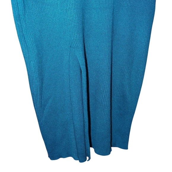 Olive & Oak Teal Long Sleeve Dress New With Tags - Picture 4 of 4